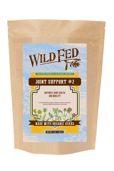 Wild Fed Joint Support Herbal Supplement for Horses Equine Organic