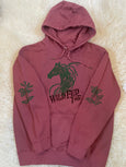 Wild Fed-Organic French Terry Custom Printed Hooded Sweatshirt