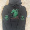 Wild Fed- Organic Cotton Custom Printed Hooded Sweatshirt