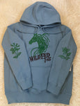 Wild Fed- Organic Cotton Custom Printed Hooded Sweatshirt