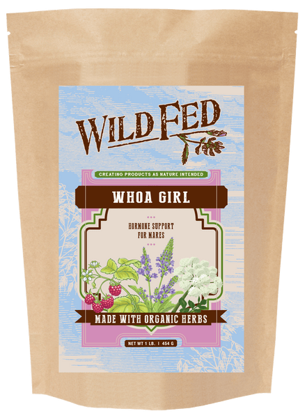 Wild Fed Horse Whoa Girl Hormone Support for Mares Herbal Supplement