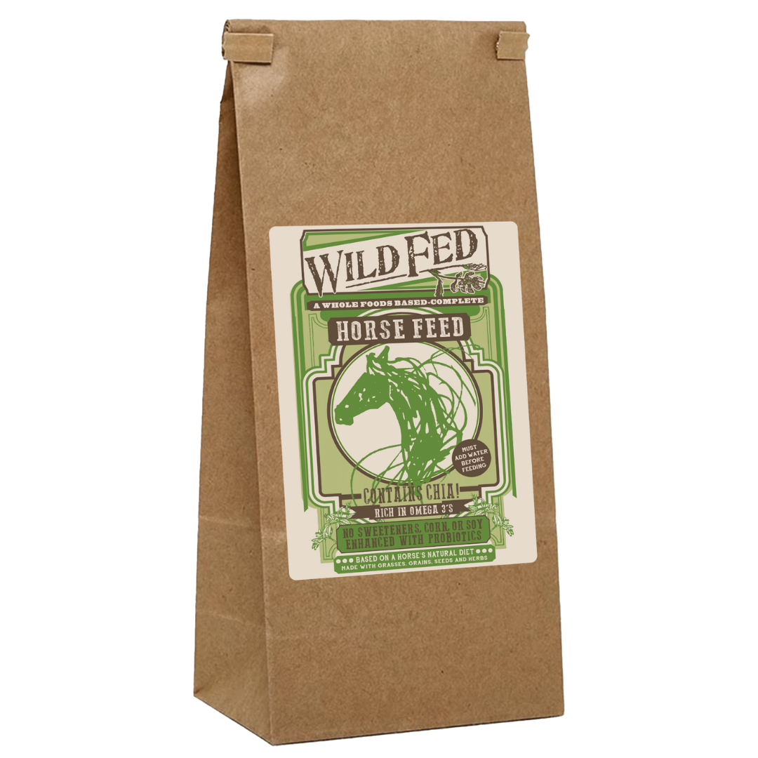 1 lb Sample Bag- Wild Fed Horse Feed