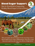 Wild Fed Blood Sugar Support Organic Herbal Horse Supplement