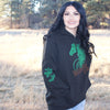 Wild Fed- Organic Cotton Custom Printed Hooded Sweatshirt
