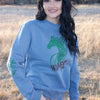 Wild Fed- Organic Cotton Custom Printed Sweatshirt