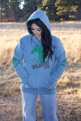 Wild Fed- Organic Cotton Custom Printed Hooded Sweatshirt