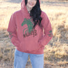 Wild Fed-Organic French Terry Custom Printed Hooded Sweatshirt
