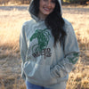 Wild Fed-Organic French Terry Custom Printed Hooded Sweatshirt