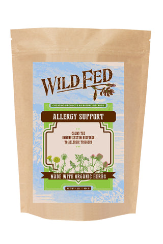 Wild Fed Allergy Support Organic Herbal Horse Supplement