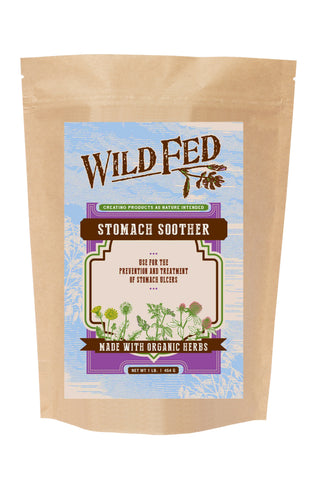 Wild Fed Horse Stomach Soother Organic Herbal Horse Supplement