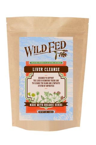Wild Fed Horse Liver Cleanse Organic Herbal Horse Supplement