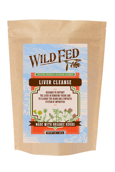 Wild Fed Liver Cleanse Herbal Supplement for Horses Equine Organic